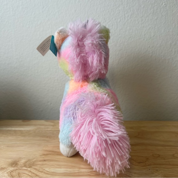 NWT! Kellytoy Plush Unicorn Horse/Unicorn Rainbow Plush Stuffed Animal Toy 7" - Picture 6 of 8